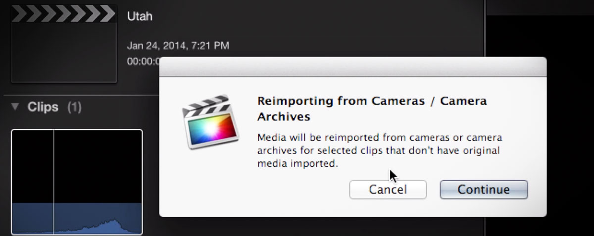 MBS camera archives FCPX
