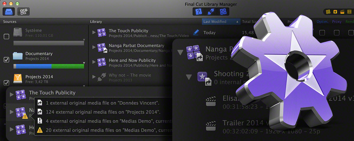 Final Cut Library Manager 1 year FCPX