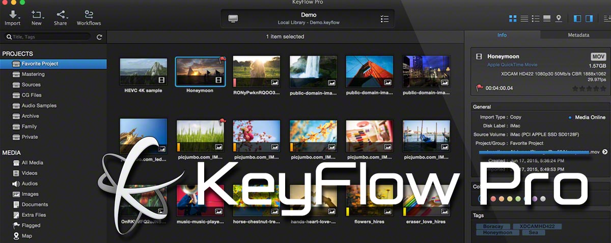 Keyflow Pro fcpx