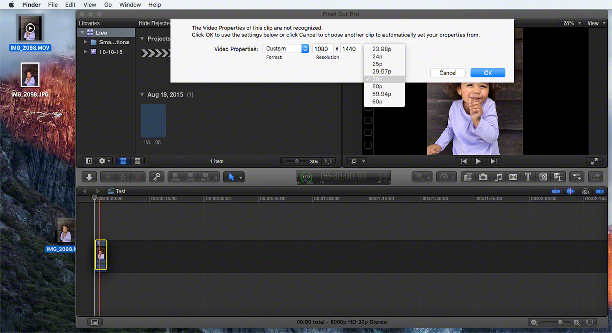 Live photo fcpx 3