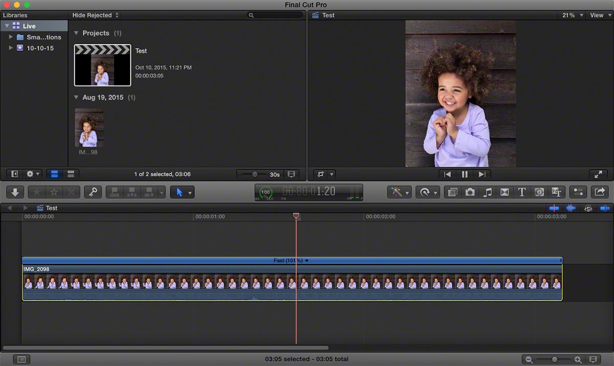 Live photo fcpx 6