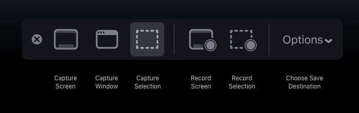 macos mojave screengrab