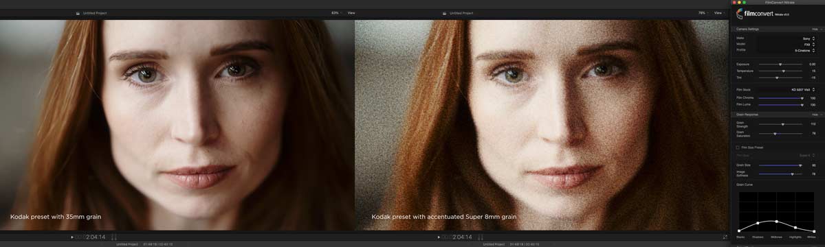 FCPX fcnitrate grain
